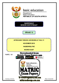 Afrikaans SAL P1 Nov 2019 Memo Noord-Kaap.pdf
